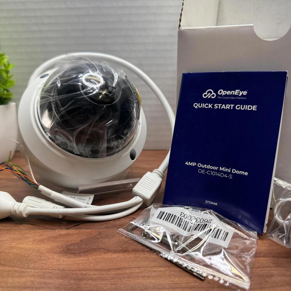 OpenEye 4MP Outdoor Mini Dome Security Camera New